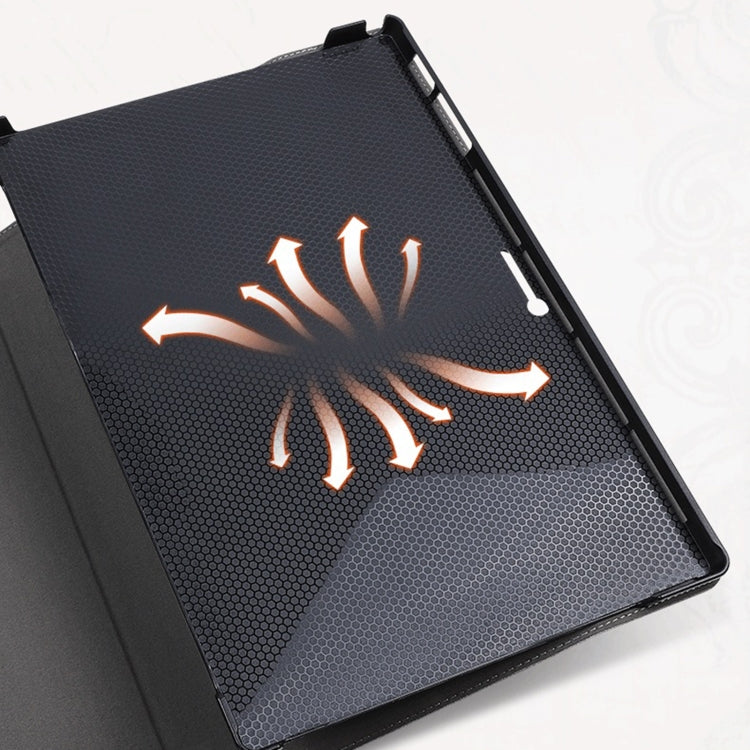 For Microsoft Surface Go 3 / 2 / 1 Deer Head Pattern Tablet Leather Case(Black) - Others by PMC Jewellery | Online Shopping South Africa | PMC Jewellery | Buy Now Pay Later Mobicred