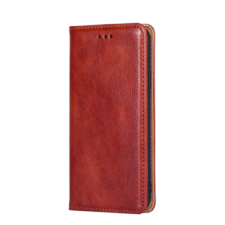 For Blackview A95 Pure Color Magnetic Leather Phone Case(Brown) - More Brand by PMC Jewellery | Online Shopping South Africa | PMC Jewellery | Buy Now Pay Later Mobicred