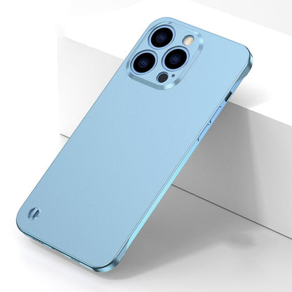 For iPhone 11 Pro Electroplating Frosted Frameless Phone Case (Light Blue) - iPhone 11 Pro Cases by PMC Jewellery | Online Shopping South Africa | PMC Jewellery | Buy Now Pay Later Mobicred