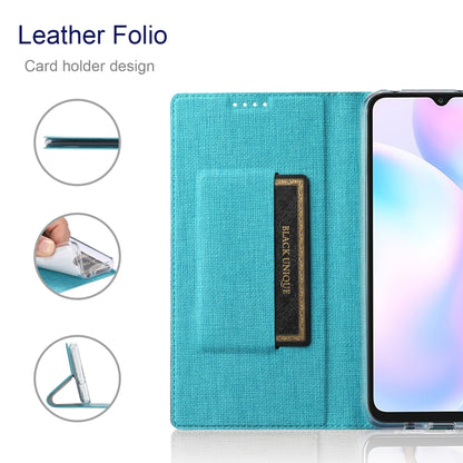 For Sharp Aquos R7 ViLi DMX Series Shockproof TPU + PU Leather Magnetic Attraction Horizontal Flip Case(Blue) - More Brand by ViLi | Online Shopping South Africa | PMC Jewellery | Buy Now Pay Later Mobicred