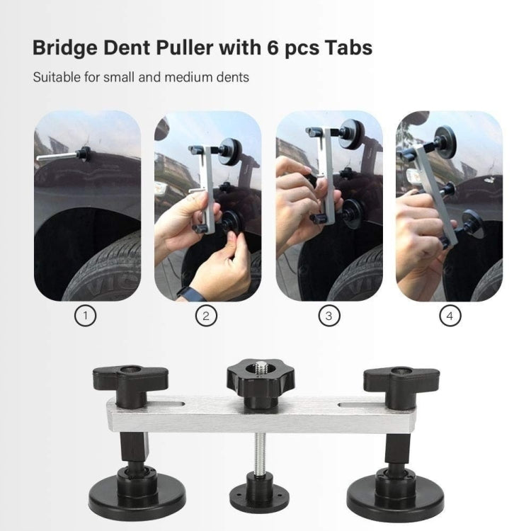 D3 96 in 1 Car Paintless Dent Dings Repair Lifter Tools Kit, Plug Type:UK Plug - Sheet Metal Tools by PMC TechLife | Online Shopping South Africa | PMC TechLife | Buy Now Pay Later Mobicred