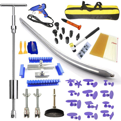 N1 76 in 1 Car Paintless Dent Removal Fender Damage Repair Puller Lifter, Plug Type:UK Plug - Sheet Metal Tools by PMC Jewellery | Online Shopping South Africa | PMC Jewellery | Buy Now Pay Later Mobicred