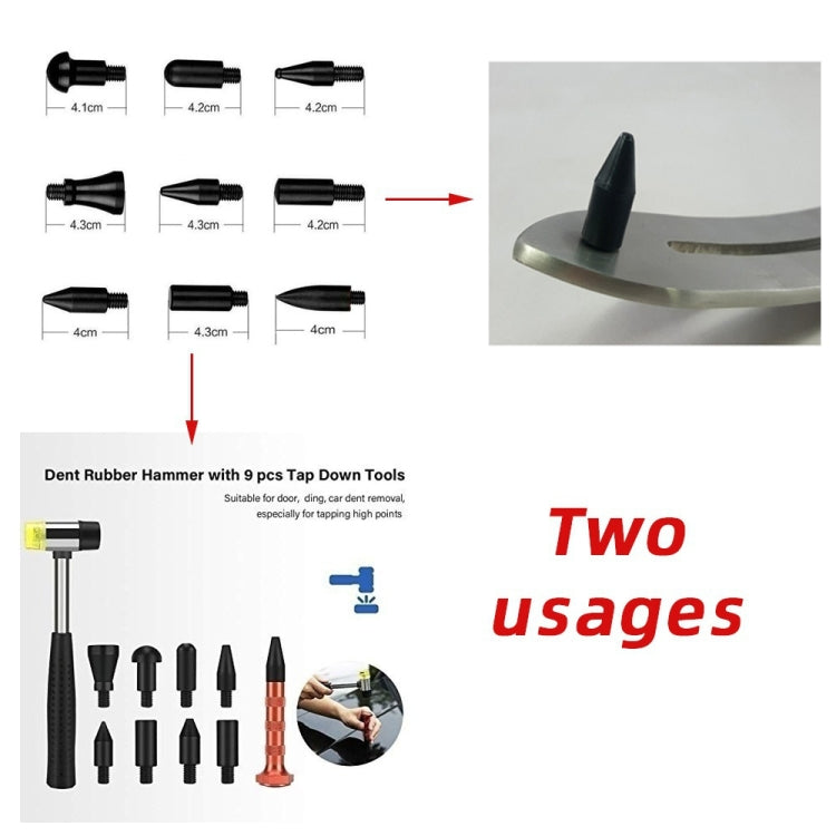 N5 104 in 1 Car Paintless Dent Removal Fender Damage Repair Puller Lifter, Plug Type:UK Plug - Sheet Metal Tools by PMC TechLife | Online Shopping South Africa | PMC TechLife | Buy Now Pay Later Mobicred