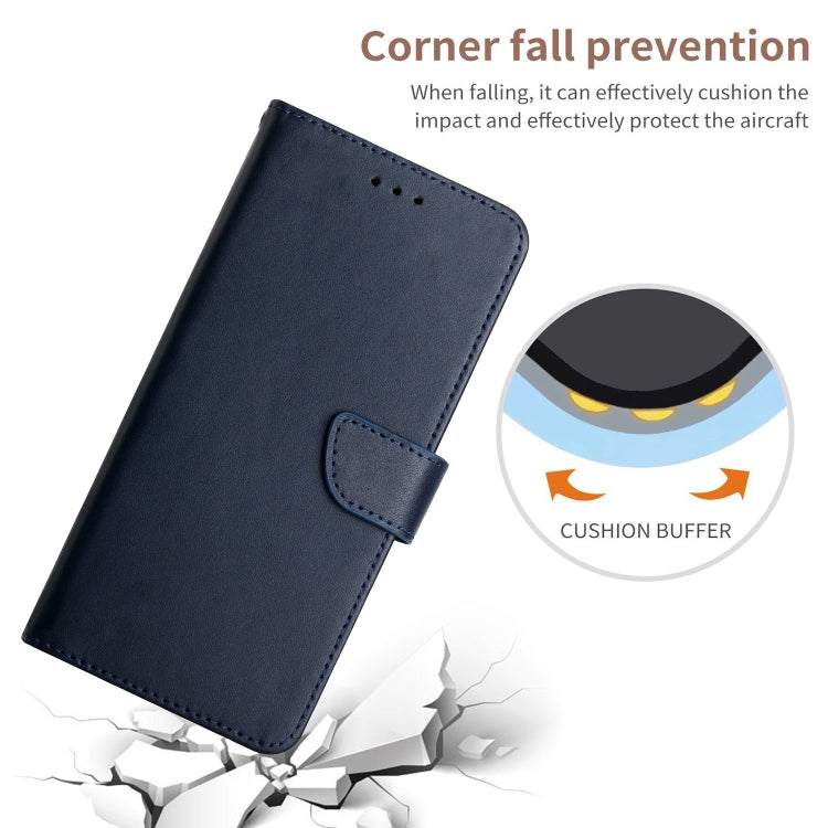 For Honor Magic4 Pro Genuine Leather Fingerprint-proof Horizontal Flip Phone Case(Blue) - Honor Cases by PMC TechLife | Online Shopping South Africa | PMC TechLife | Buy Now Pay Later Mobicred
