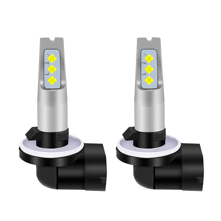 1 Pair 881 DC 12V-24V 12W 1800LM Car LED Fog Light(White Light) - Fog / Driving Lights by PMC Jewellery | Online Shopping South Africa | PMC Jewellery | Buy Now Pay Later Mobicred