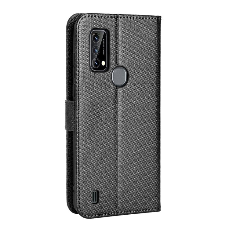For Blackview A50 Diamond Texture Leather Phone Case(Black) - More Brand by PMC Jewellery | Online Shopping South Africa | PMC Jewellery | Buy Now Pay Later Mobicred