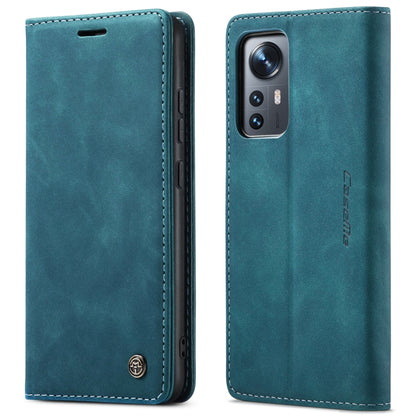 For Xiaomi 12/12X CaseMe 013 Multifunctional Horizontal Flip Leather Phone Case(Blue) - Xiaomi Cases by CaseMe | Online Shopping South Africa | PMC Jewellery | Buy Now Pay Later Mobicred