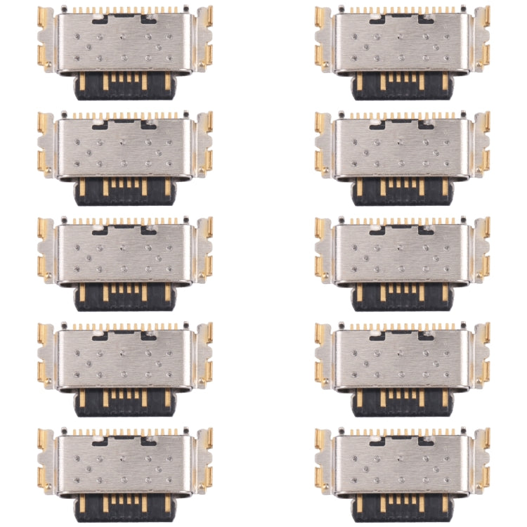10 PCS Charging Port Connector For Xiaomi Redmi Note 11E - Tail Connector by PMc TechLife | Online Shopping South Africa | PMc TechLife | Buy Now Pay Later Mobicred