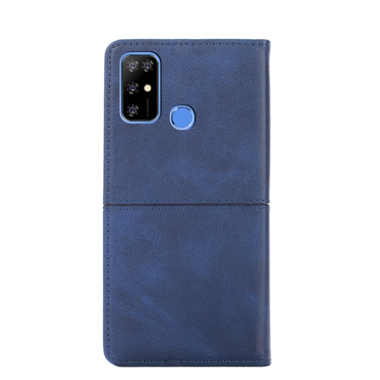 For Doogee X96 Pro Cow Texture Magnetic Horizontal Flip Leather Phone Case(Blue) - Doogee Cases by PMC Jewellery | Online Shopping South Africa | PMC Jewellery | Buy Now Pay Later Mobicred