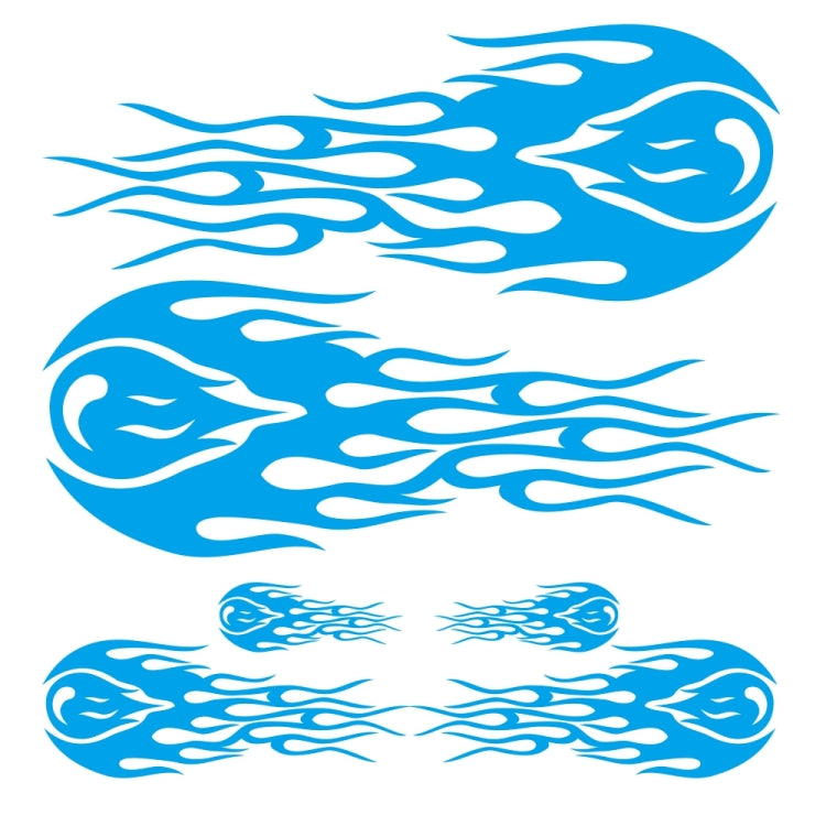 D-451 Car Modified Side Door Front Rear Bumpers Rearview Mirror Decorative Sticker(Blue) - Decorative Sticker by PMC TechLife | Online Shopping South Africa | PMC TechLife | Buy Now Pay Later Mobicred