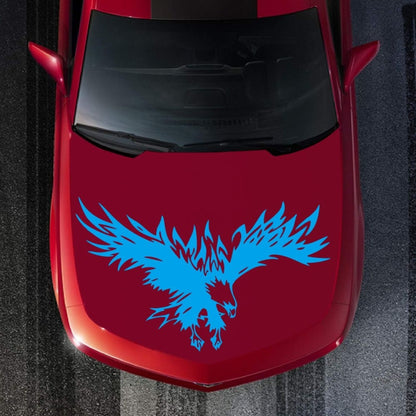 D-733 Eagle Pattern Car Modified Hood Decorative Sticker(Blue) - Decorative Sticker by PMC Jewellery | Online Shopping South Africa | PMC Jewellery | Buy Now Pay Later Mobicred