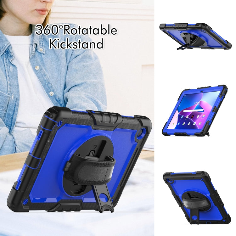 For Lenovo Tab M10 Plus 10.6 3rd Gen 2022 Silicone + PC Tablet Case(Blue + Black) - Lenovo by PMC TechLife | Online Shopping South Africa | PMC TechLife | Buy Now Pay Later Mobicred