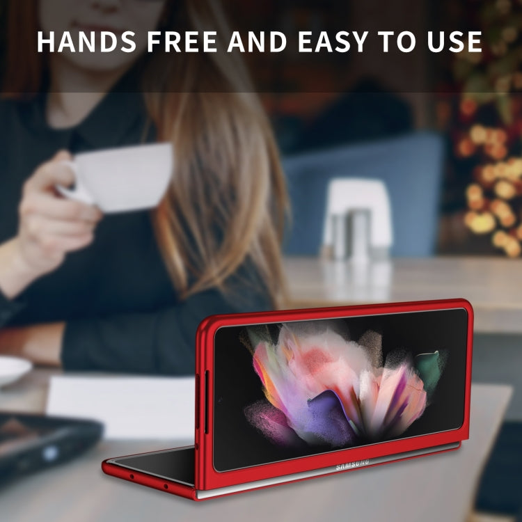 For Samsung Galaxy Z Fold4 Armor Foldable Phone Case(Red) - Galaxy Z Fold4 5G Cases by PMC TechLife | Online Shopping South Africa | PMC TechLife