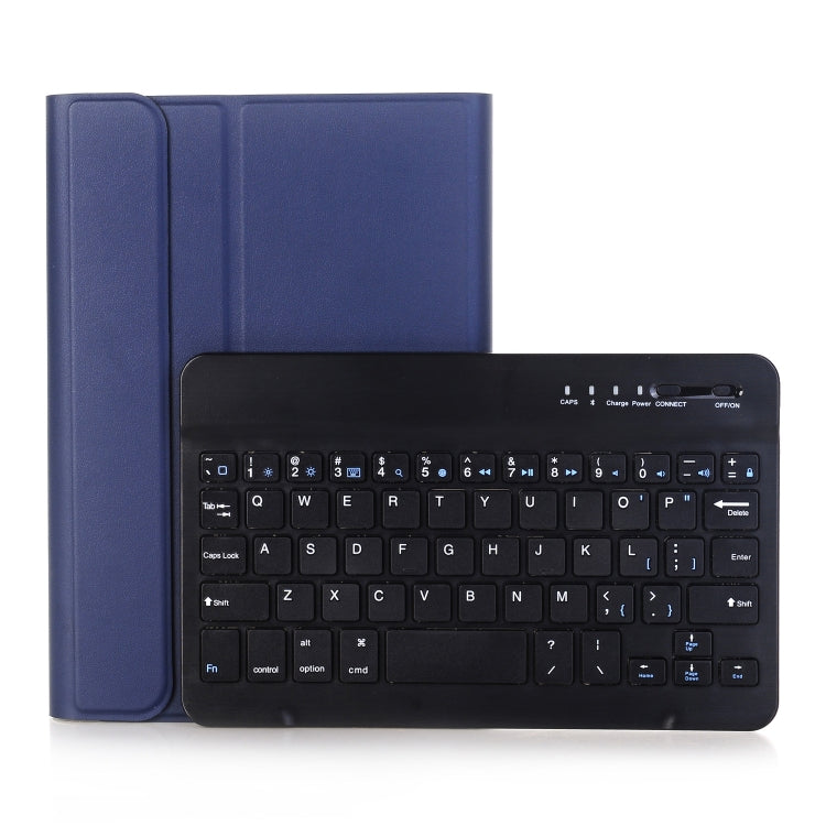 A290 For Galaxy Tab A 8.0 T290 / T295 (2019) Detachable Bluetooth Keyboard Leather Tablet Case with Stand Function(Blue) - Samsung Keyboard by PMC Jewellery | Online Shopping South Africa | PMC Jewellery