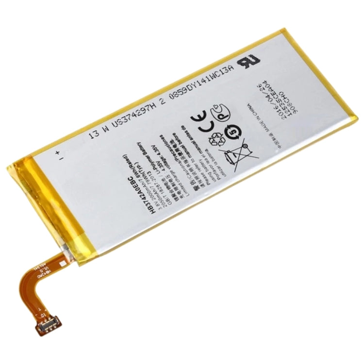 HB3742A0EBC Li-Polymer Battery Replacement For Huawei Ascend P6/Ascend G6 - For Huawei by PMC Jewellery | Online Shopping South Africa | PMC Jewellery | Buy Now Pay Later Mobicred