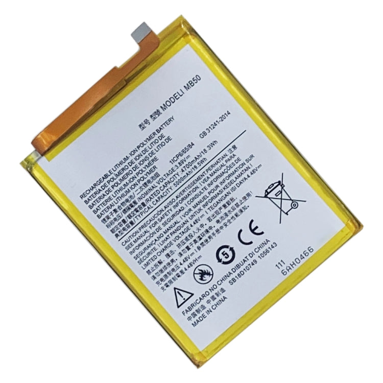 MB50 5000mAh For Motorola Edge S30 Li-Polymer Battery Replacement - For Motorola by PMC Jewellery | Online Shopping South Africa | PMC Jewellery | Buy Now Pay Later Mobicred
