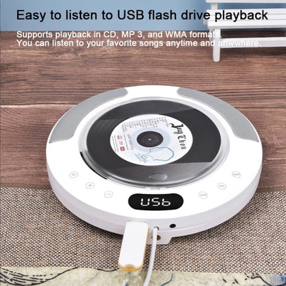 Kecag KC-607 Wall Mounted Bluetooth Compact Disc Album CD Player(White) - DVD & LCD Player by Kecag | Online Shopping South Africa | PMC Jewellery | Buy Now Pay Later Mobicred