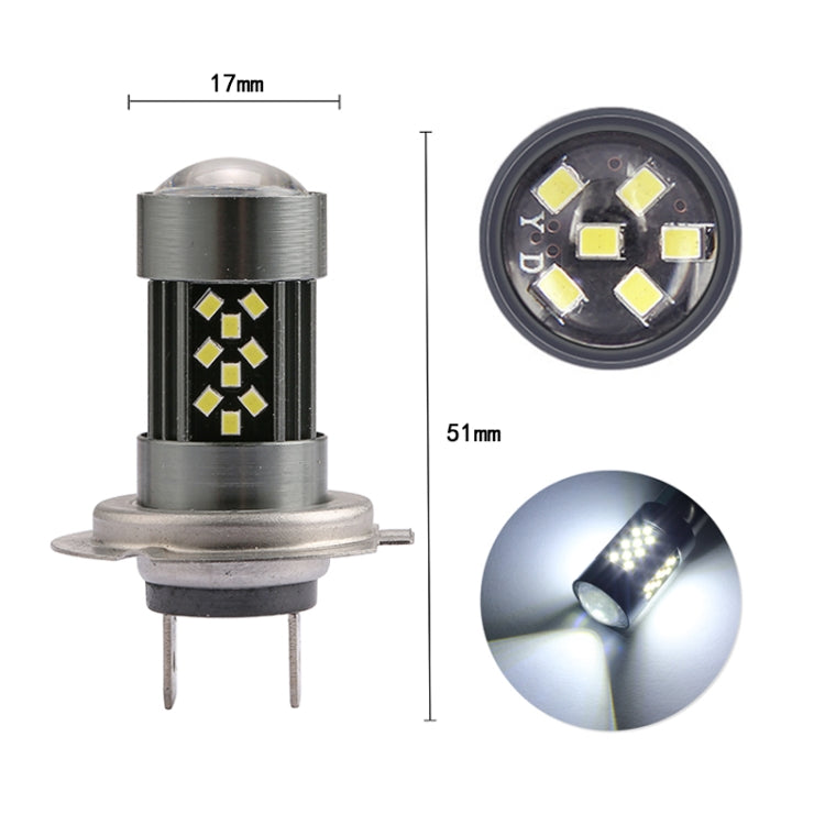 1 Pair H7 12V 7W Strobe Car LED Fog Light(Blue Light) - Fog / Driving Lights by PMC TechLife | Online Shopping South Africa | PMC TechLife | Buy Now Pay Later Mobicred