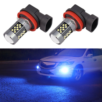 1 Pair H11 12V 7W Strobe Car LED Fog Light(Ice Blue Light) - Fog / Driving Lights by PMC Jewellery | Online Shopping South Africa | PMC Jewellery | Buy Now Pay Later Mobicred