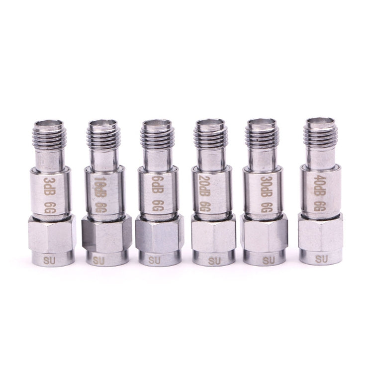 9dBi SMA Attenuator DC-6GHz SMA Coaxial Fixed Connectors - Connectors by PMC TechLife | Online Shopping South Africa | PMC TechLife | Buy Now Pay Later Mobicred