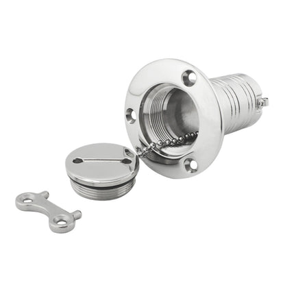 1-1/2 inch Stainless Steel Yacht Universal Fuel Filler - Marine Accessories & Parts by PMC Jewellery | Online Shopping South Africa | PMC Jewellery