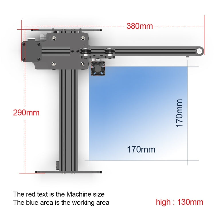 NEJE MASTER 3 Laser Engraver with N30610 Laser Module(EU Plug) - free shipping - PMC Jewellery - Order now!