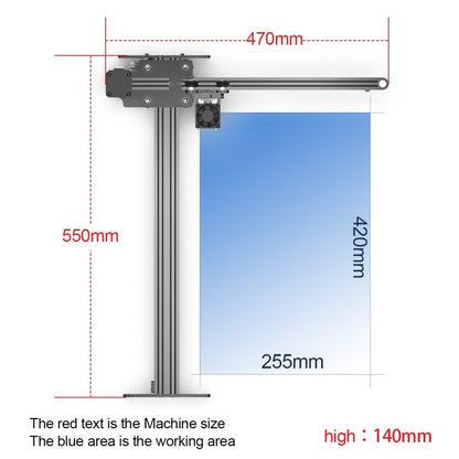 NEJE MASTER 3 Plus Laser Engraver with A40630 Laser Module(EU Plug) - DIY Engraving Machines by NEJE | Online Shopping South Africa | PMC Jewellery | Buy Now Pay Later Mobicred