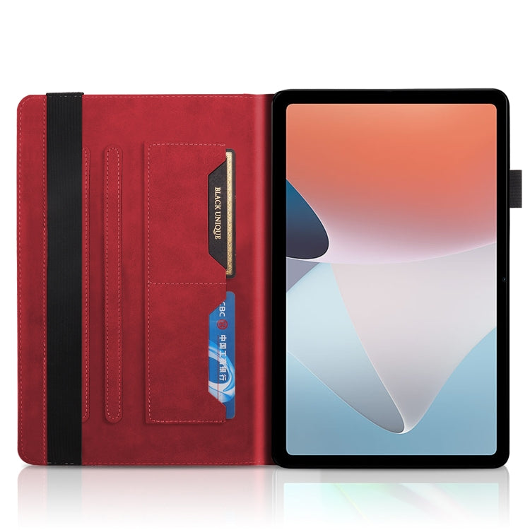 For OPPO Pad Air Life Tree Series Horizontal Flip Leather Tablet Case(Red) - OPPO by PMC TechLife | Online Shopping South Africa | PMC TechLife | Buy Now Pay Later Mobicred