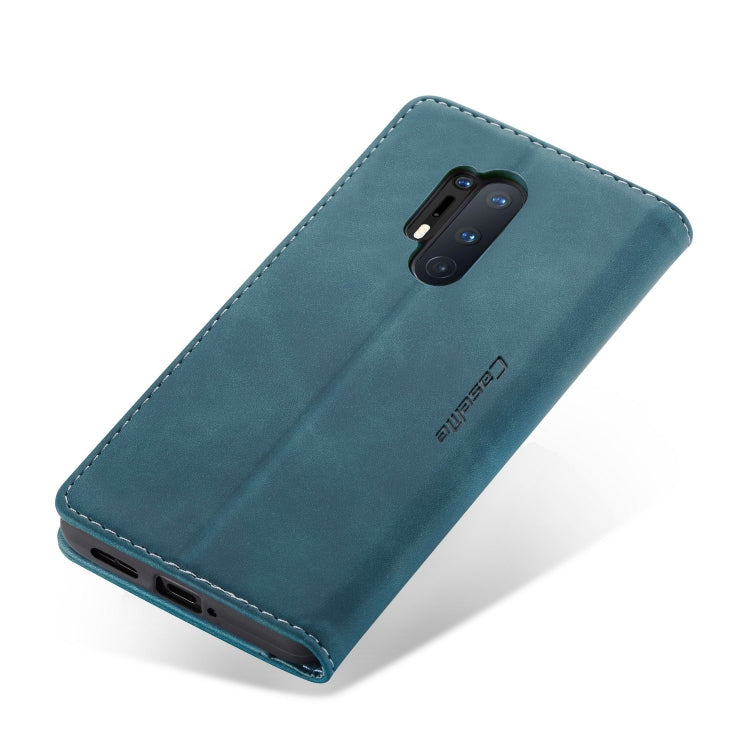 For OnePlus 8 Pro CaseMe Multifunctional Horizontal Flip Leather Case, with Card Slot & Holder & Wallet(Blue) - OnePlus Cases by CaseMe | Online Shopping South Africa | PMC Jewellery | Buy Now Pay Later Mobicred