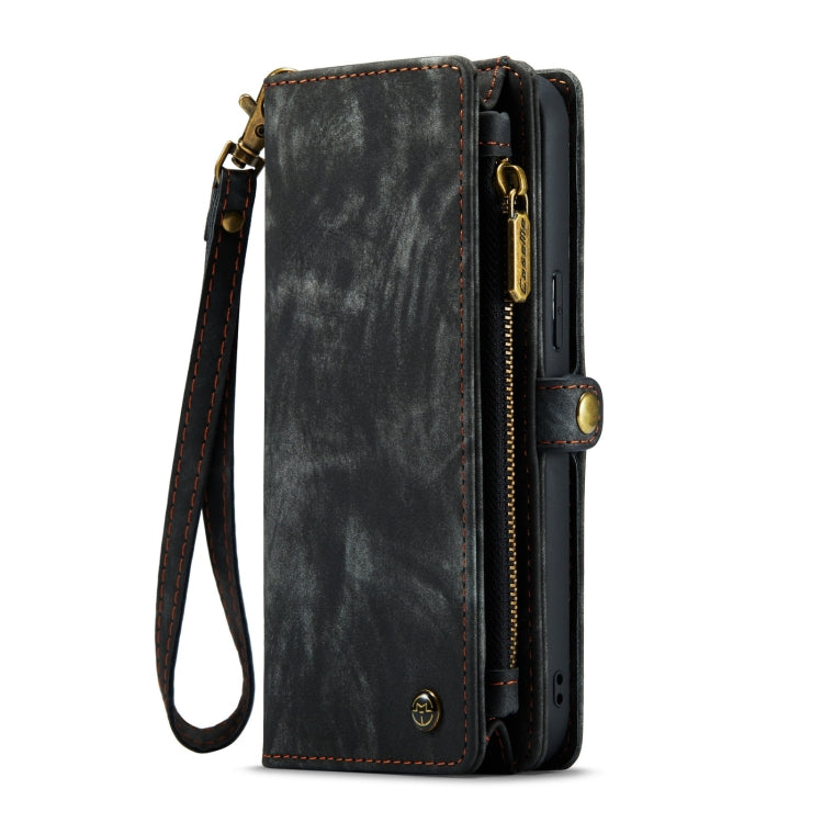 For iPhone 14 Pro Max CaseMe 008 Detachable Multifunctional Leather Phone Case(Black) - iPhone 14 Pro Max Cases by CaseMe | Online Shopping South Africa | PMC Jewellery | Buy Now Pay Later Mobicred
