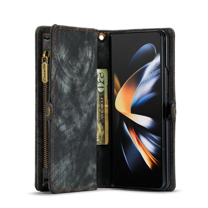 For Samsung Galaxy Z Fold4 CaseMe 008 Detachable Multifunctional Leather Phone Case(Black) - Galaxy Phone Cases by CaseMe | Online Shopping South Africa | PMC Jewellery | Buy Now Pay Later Mobicred