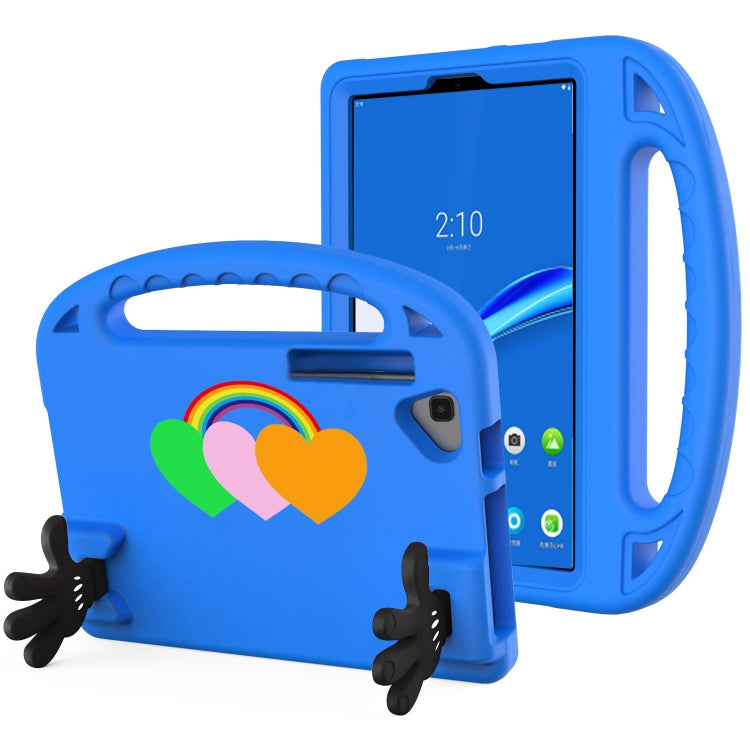 For Lenovo Tab M10 Plus Love Small Palm Holder EVA Tablet Case(Blue) - Lenovo by PMC TechLife | Online Shopping South Africa | PMC TechLife | Buy Now Pay Later Mobicred