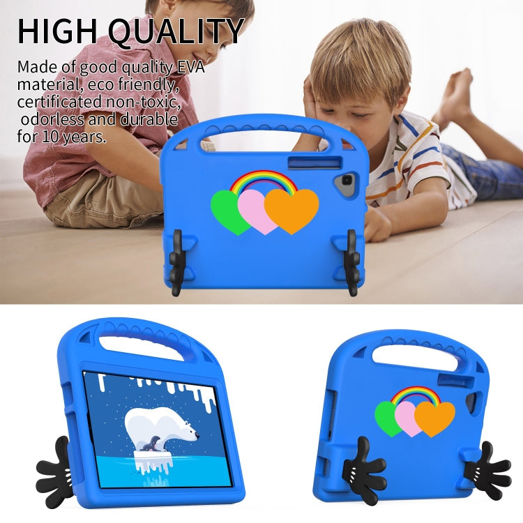For Lenovo Tab K10 Love Small Palm Holder EVA Tablet Case(Blue) - Lenovo by PMC TechLife | Online Shopping South Africa | PMC TechLife | Buy Now Pay Later Mobicred