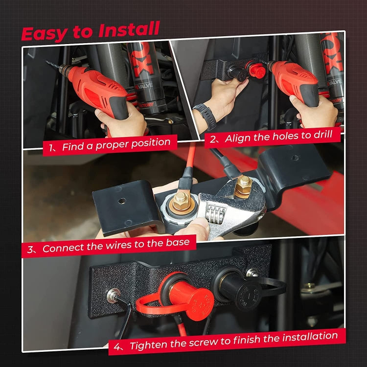 Car Battery Jumper Starter, Style:0.7cm - EV Charging Cables by PMC TechLife | Online Shopping South Africa | PMC TechLife