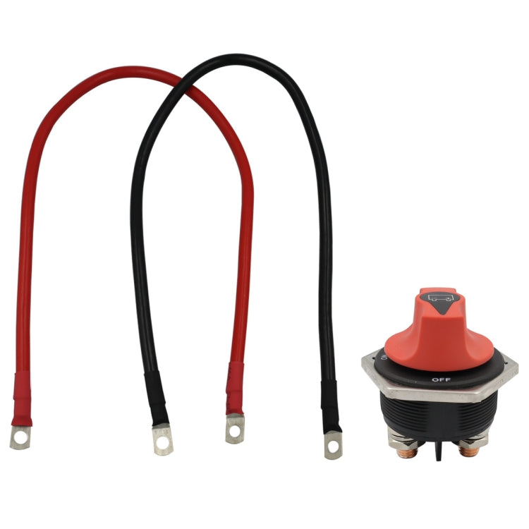 300A 6AWG Car Yacht Battery Selector Isolator Disconnect Rotary Switch Cut With Power Cord - Car Switches by PMC Jewellery | Online Shopping South Africa | PMC Jewellery | Buy Now Pay Later Mobicred