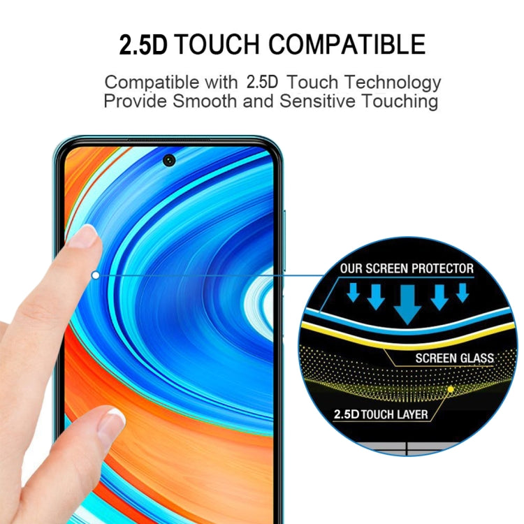 For Xiaomi Redmi Note 9 Pro Max 9H Surface Hardness 2.5D Full Glue Full Screen Tempered Glass Film -  by PMC Jewellery | Online Shopping South Africa | PMC Jewellery