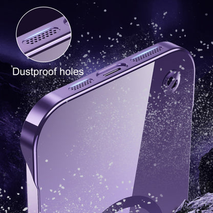 For iPhone 12 Pro Electroplating Frameless Magsafe Magnetic PC Phone Case(Deep Purple) - iPhone 12 / 12 Pro Cases by PMC Jewellery | Online Shopping South Africa | PMC Jewellery | Buy Now Pay Later Mobicred