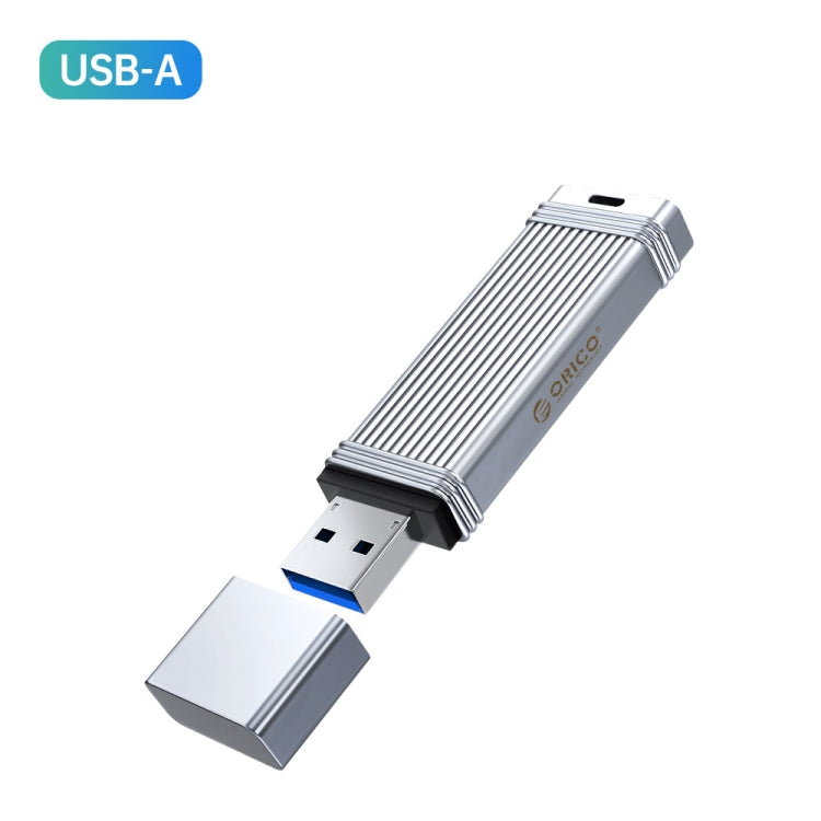 ORICO 64GB USB-A USB3.2 Gen1 USB Flash Drive, Read 260MB/s, Write 50MB/s (Silver) - USB Flash Drives by ORICO | Online Shopping South Africa | PMC Jewellery | Buy Now Pay Later Mobicred