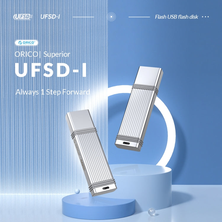ORICO UFS Flash Drive, Read: 411MB/s, Write: 353MB/s, Memory:256GB, Port:USB-A(Silver) - free shipping - PMC Jewellery - Order now!