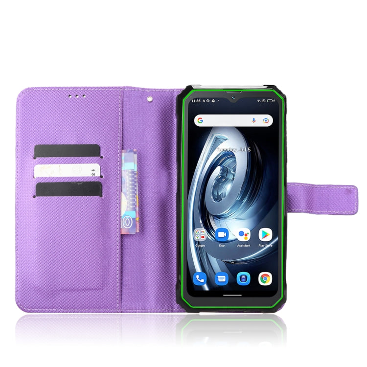 For Blackview BV7100 Diamond Texture Leather Phone Case(Purple) - More Brand by PMC Jewellery | Online Shopping South Africa | PMC Jewellery | Buy Now Pay Later Mobicred