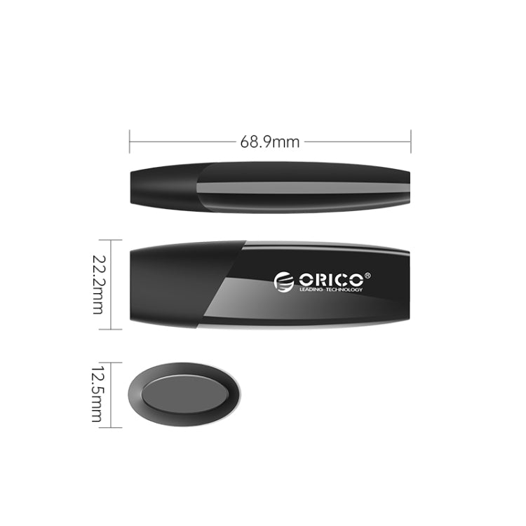 ORICO USB Solid State Flash Drive, Read: 520MB/s, Write: 450MB/s, Memory:128GB, Port:USB-A(Black) - free shipping - PMC Jewellery - Order now!