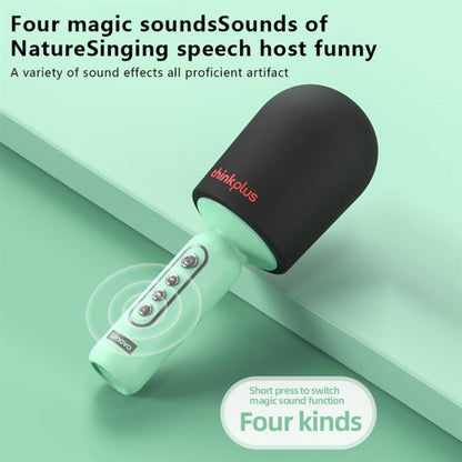 Lenovo ThinkPlus M1 Wireless Handheld Microphone Karaoke Speaker(Green) - Microphone by Lenovo | Online Shopping South Africa | PMC Jewellery | Buy Now Pay Later Mobicred