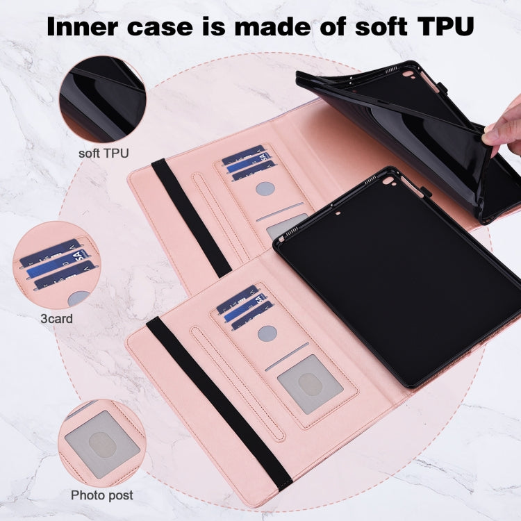 For OPPO Pad Air 2022 Embossed Butterfly Pattern Leather Tablet Case(Pink) - OPPO by PMC TechLife | Online Shopping South Africa | PMC TechLife | Buy Now Pay Later Mobicred