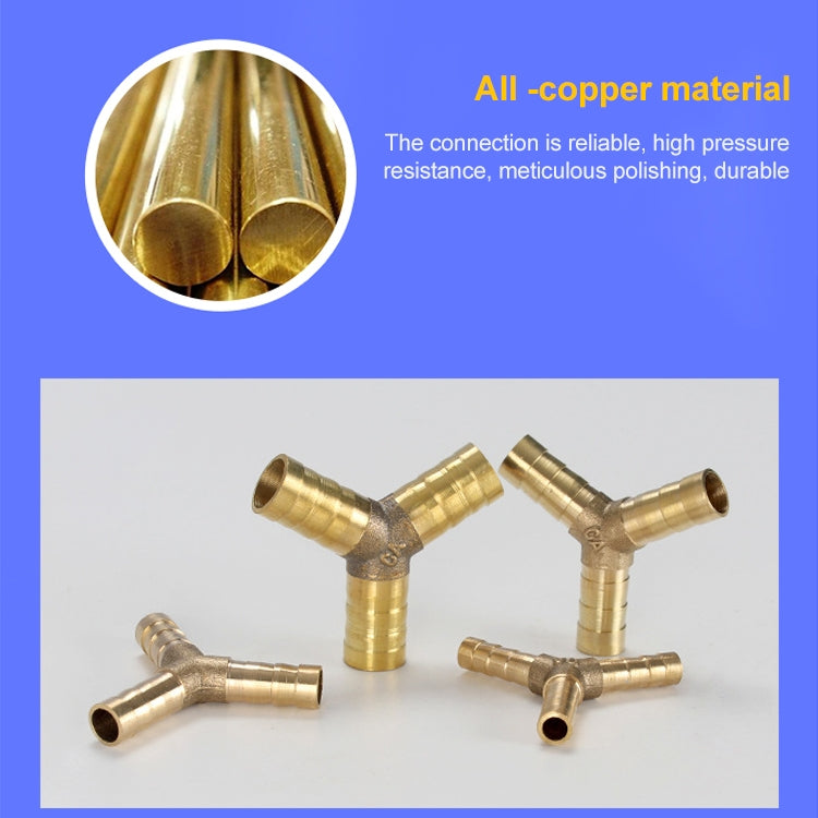 LAIZE 10pcs Pagoda Two way Pneumatic Components, Caliber:6mm - Interface Series by LAIZE | Online Shopping South Africa | PMC TechLife | Buy Now Pay Later Mobicred