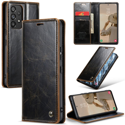 For Samsung Galaxy A53 CaseMe 003 Crazy Horse Texture Leather Phone Case(Coffee) - Galaxy Phone Cases by CaseMe | Online Shopping South Africa | PMC Jewellery | Buy Now Pay Later Mobicred