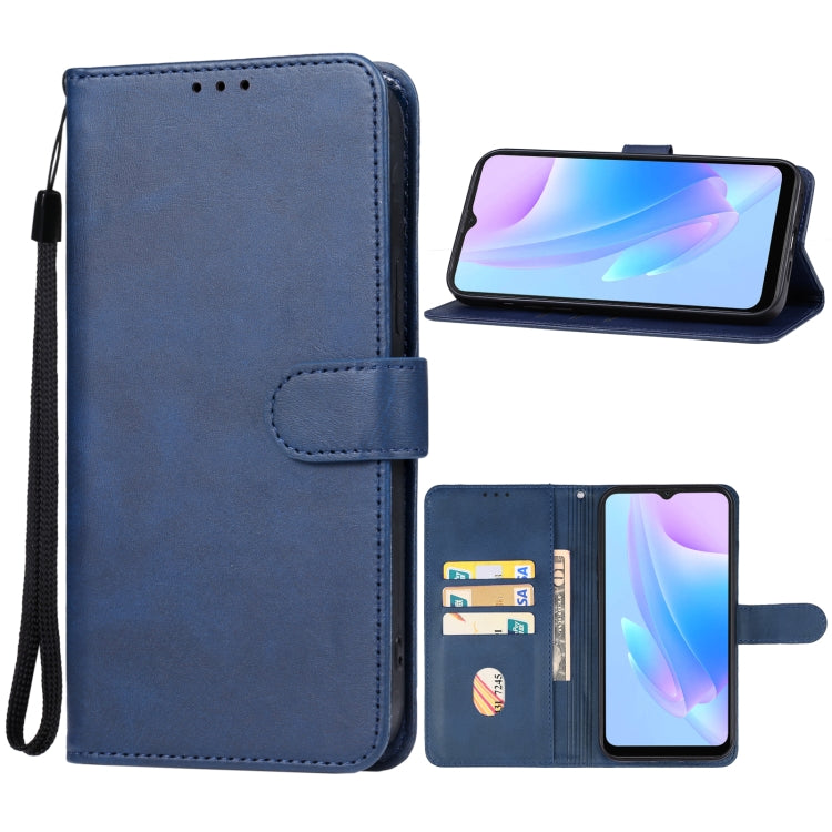 For Blackview A52 / A52 Pro Leather Phone Case(Blue) - More Brand by PMC Jewellery | Online Shopping South Africa | PMC Jewellery