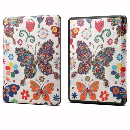 For Amazon Kindle 11th Gen 2022 6 inch Painted Voltage Leather Tablet Case(Color Butterfly) - Amazon by PMC Jewellery | Online Shopping South Africa | PMC Jewellery