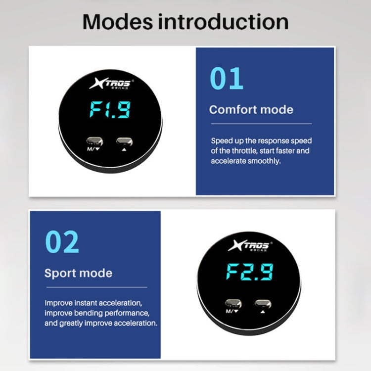 For Ford Explorer 2012- TROS CK Car Potent Booster Electronic Throttle Controller - Car Modification by TROS | Online Shopping South Africa | PMC Jewellery | Buy Now Pay Later Mobicred