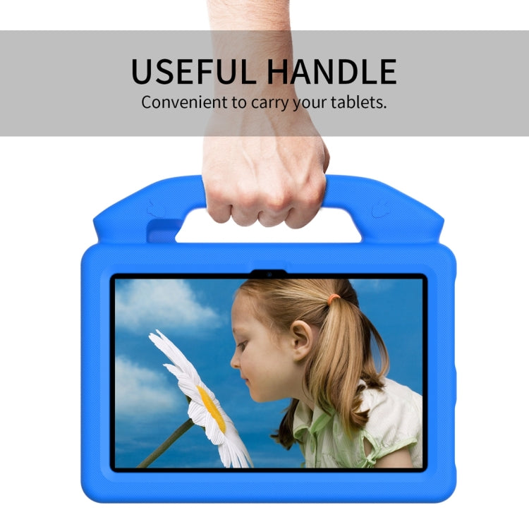 For Amazon Kindle Fire 7 2022 Children EVA Shockproof Tablet Case with Thumb Bracket(Blue) - Amazon by PMC TechLife | Online Shopping South Africa | PMC TechLife | Buy Now Pay Later Mobicred