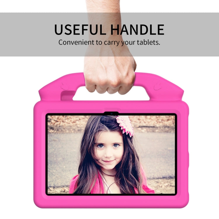 For Amazon Kindle Fire 7 2022 Children EVA Shockproof Tablet Case with Thumb Bracket(Rose Red) - Amazon by PMC TechLife | Online Shopping South Africa | PMC TechLife | Buy Now Pay Later Mobicred